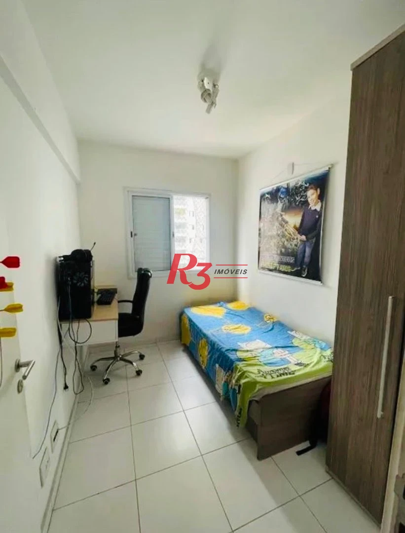 Apartamento à venda, 84 m² por R$ 680.000,00 - Marapé - Santos/SP