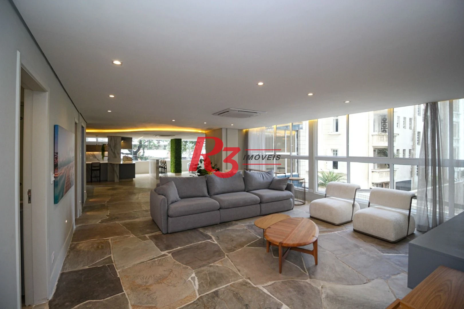 Apartamento com 3 Quartos à venda, 272 m² por R$ 2.950.000 - Gonzaga - Santos/SP