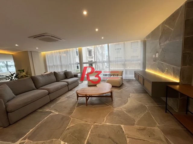 Apartamento com 3 Quartos à venda, 272 m² por R$ 2.950.000 - Gonzaga - Santos/SP