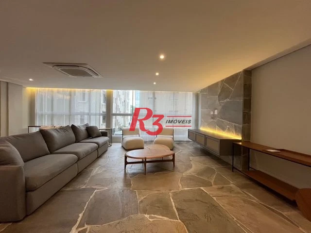 Apartamento com 3 Quartos à venda, 272 m² por R$ 2.950.000 - Gonzaga - Santos/SP