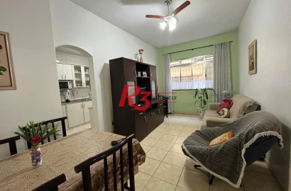 Apartamento à venda, 69 m² por R$ 370.000,00 - Encruzilhada - Santos/SP