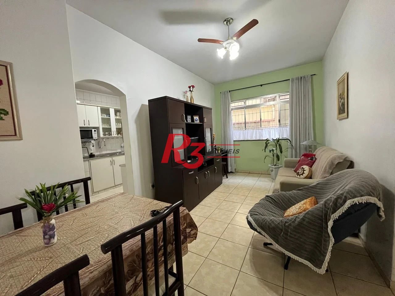 Apartamento à venda, 69 m² por R$ 370.000,00 - Encruzilhada - Santos/SP