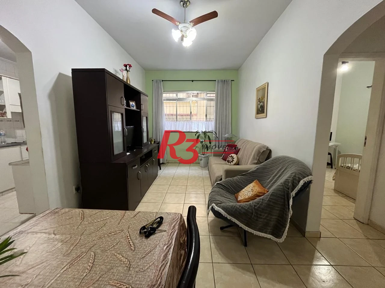 Apartamento à venda, 69 m² por R$ 370.000,00 - Encruzilhada - Santos/SP
