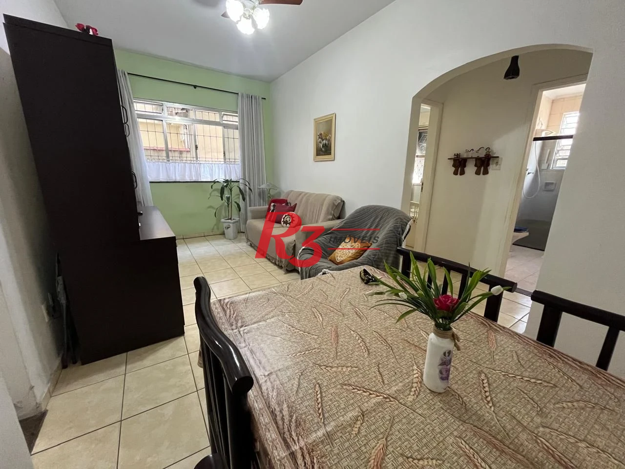 Apartamento à venda, 69 m² por R$ 370.000,00 - Encruzilhada - Santos/SP