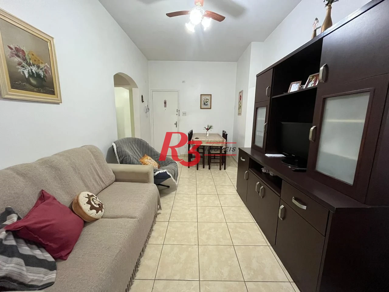 Apartamento à venda, 69 m² por R$ 370.000,00 - Encruzilhada - Santos/SP