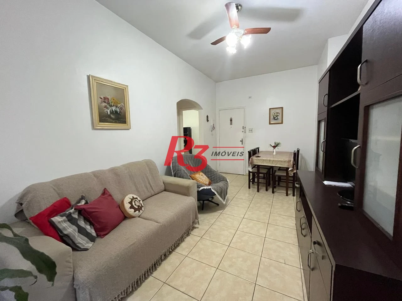 Apartamento à venda, 69 m² por R$ 370.000,00 - Encruzilhada - Santos/SP