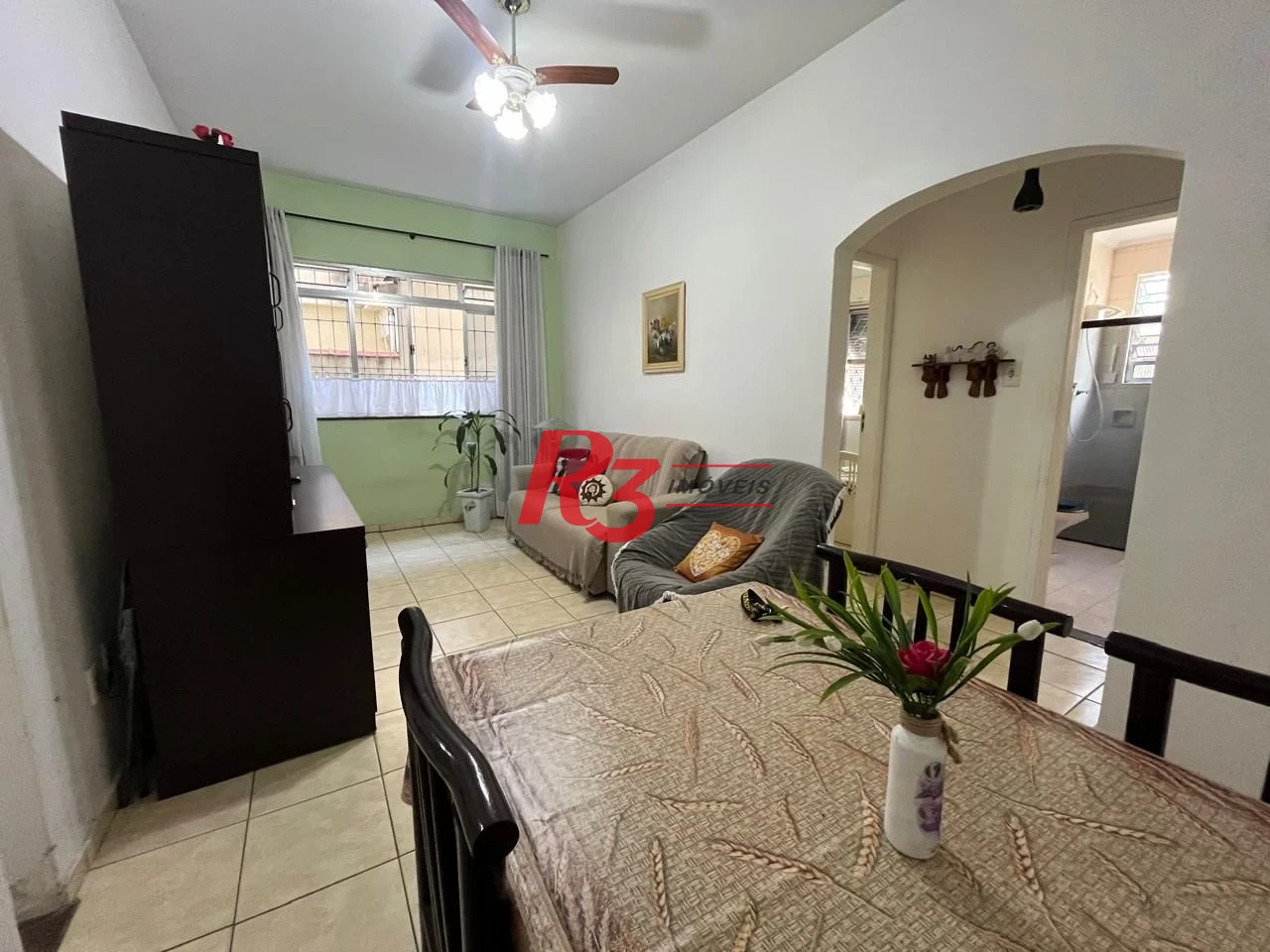 Apartamento à venda, 69 m² por R$ 370.000,00 - Encruzilhada - Santos/SP