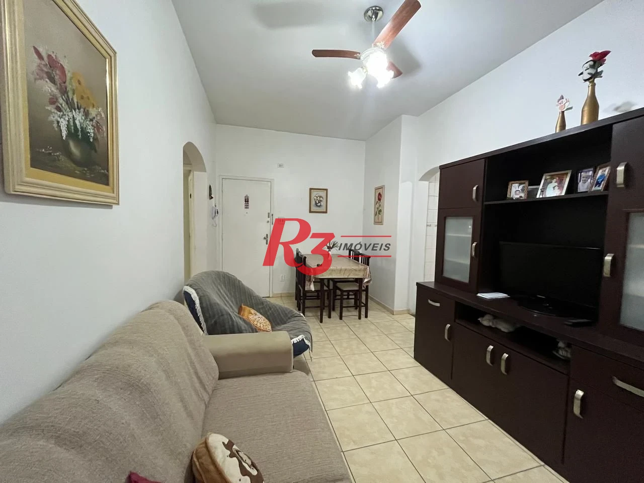 Apartamento à venda, 69 m² por R$ 370.000,00 - Encruzilhada - Santos/SP