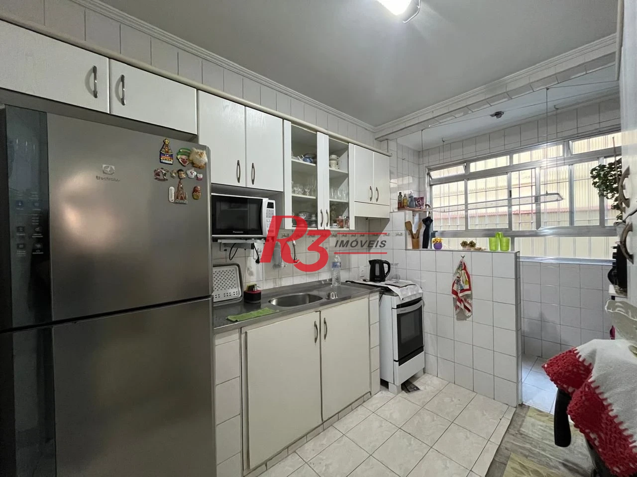 Apartamento à venda, 69 m² por R$ 370.000,00 - Encruzilhada - Santos/SP