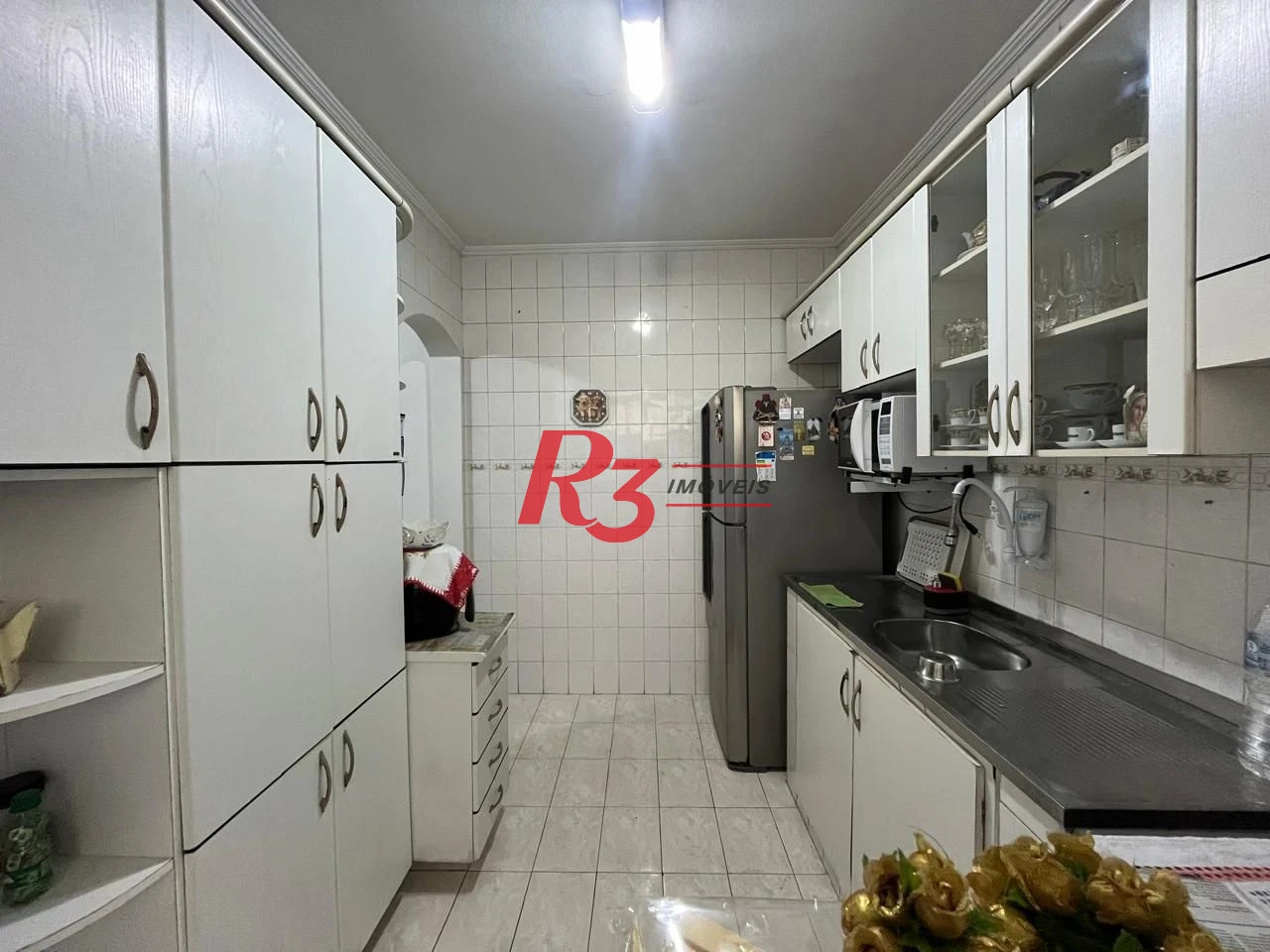 Apartamento à venda, 69 m² por R$ 370.000,00 - Encruzilhada - Santos/SP