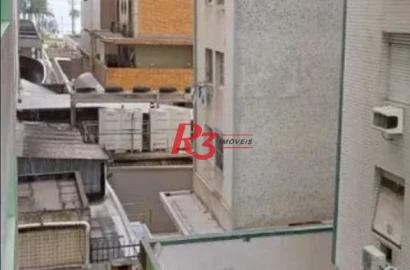 Apartamento à venda, 33 m² por R$ 336.000,00 - Ponta da Praia - Santos/SP