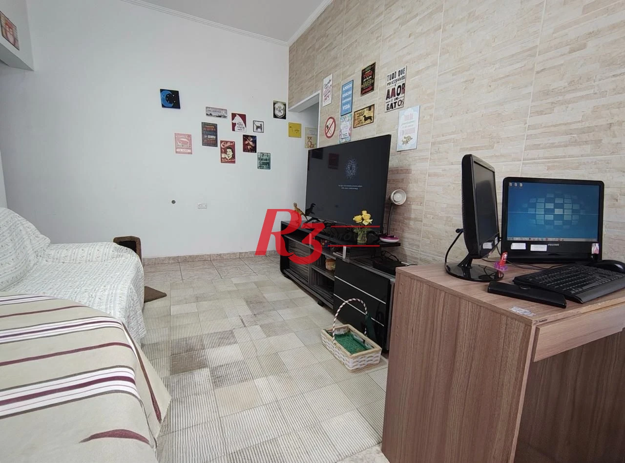 Apartamento com 2 dormitórios à venda, 80 m² por R$ 550.000,00 - Aparecida - Santos/SP