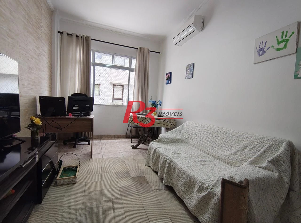 Apartamento com 2 dormitórios à venda, 80 m² por R$ 550.000,00 - Aparecida - Santos/SP