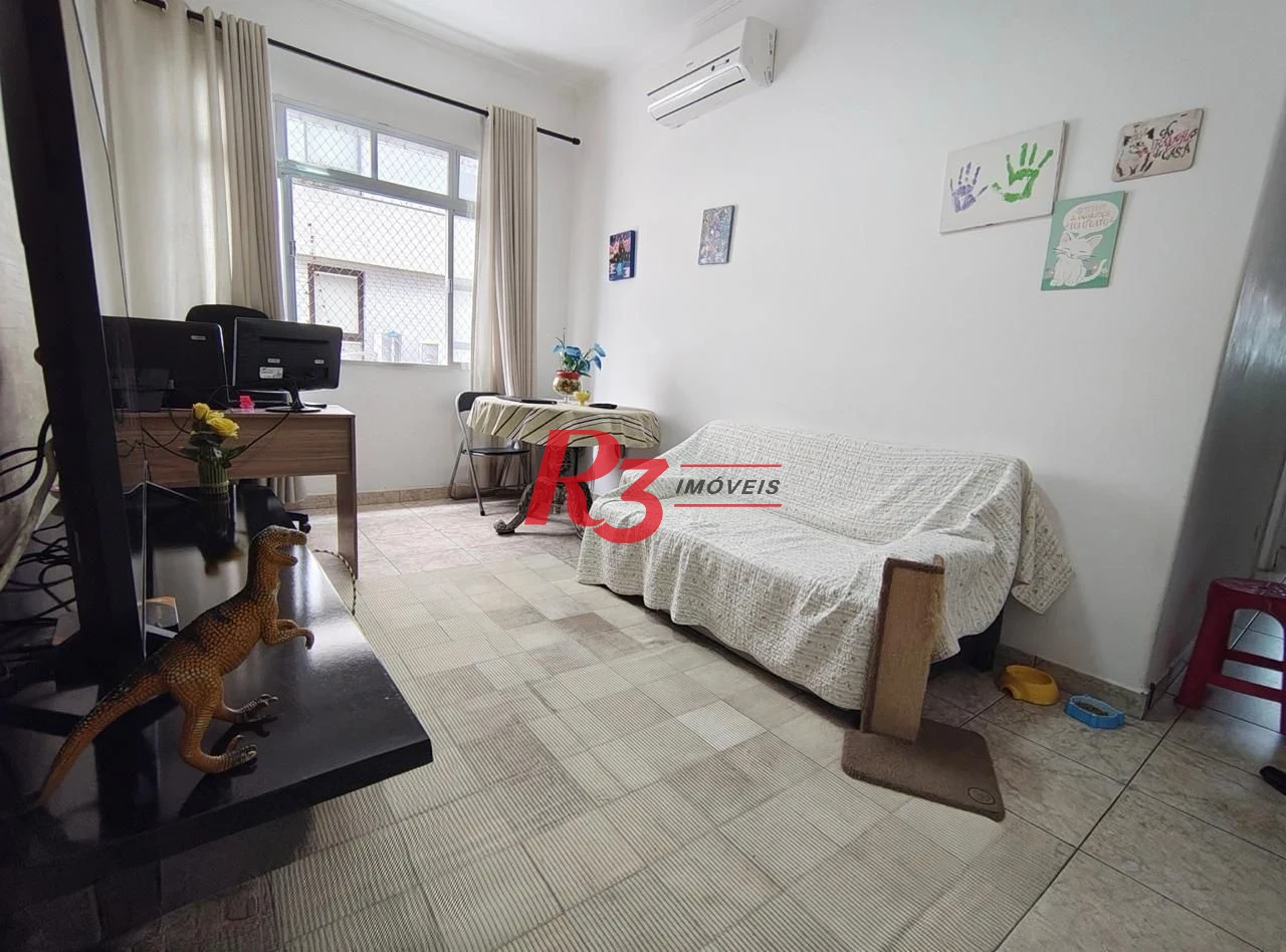 Apartamento com 2 dormitórios à venda, 80 m² por R$ 550.000,00 - Aparecida - Santos/SP