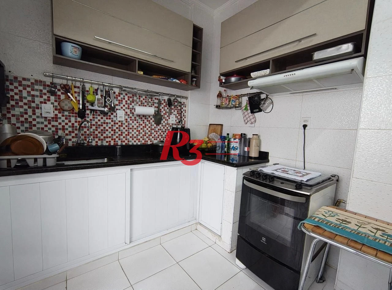 Apartamento com 2 dormitórios à venda, 80 m² por R$ 550.000,00 - Aparecida - Santos/SP