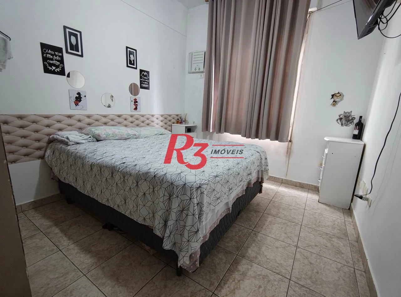 Apartamento com 2 dormitórios à venda, 80 m² por R$ 550.000,00 - Aparecida - Santos/SP