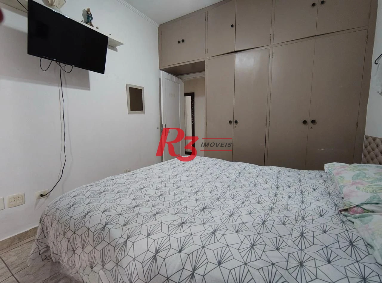 Apartamento com 2 dormitórios à venda, 80 m² por R$ 550.000,00 - Aparecida - Santos/SP