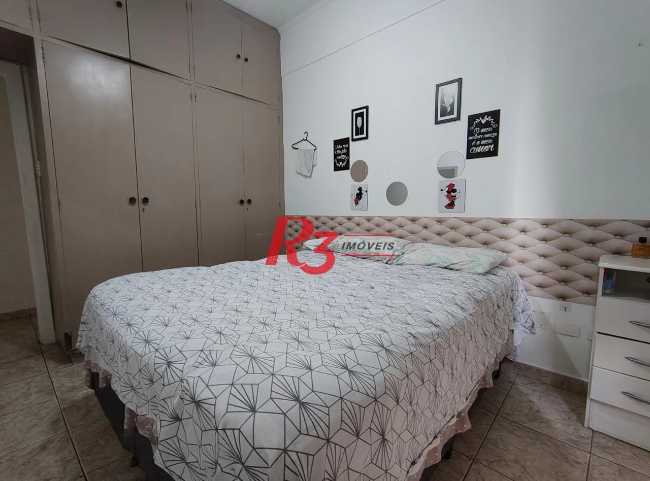 Apartamento com 2 dormitórios à venda, 80 m² por R$ 550.000,00 - Aparecida - Santos/SP
