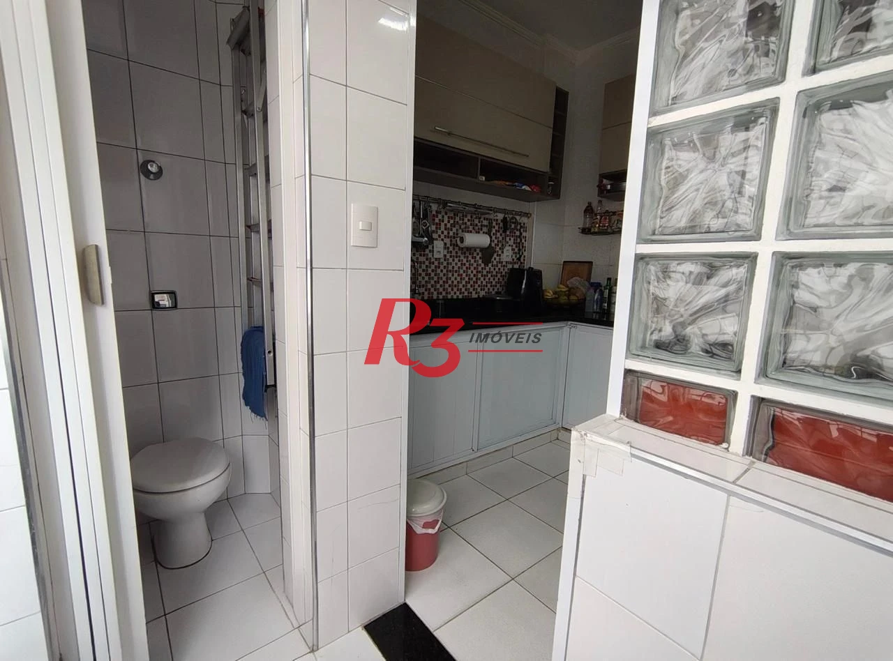 Apartamento com 2 dormitórios à venda, 80 m² por R$ 550.000,00 - Aparecida - Santos/SP