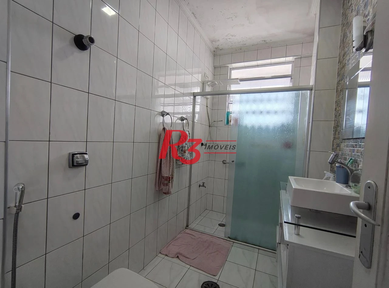Apartamento com 2 dormitórios à venda, 80 m² por R$ 550.000,00 - Aparecida - Santos/SP