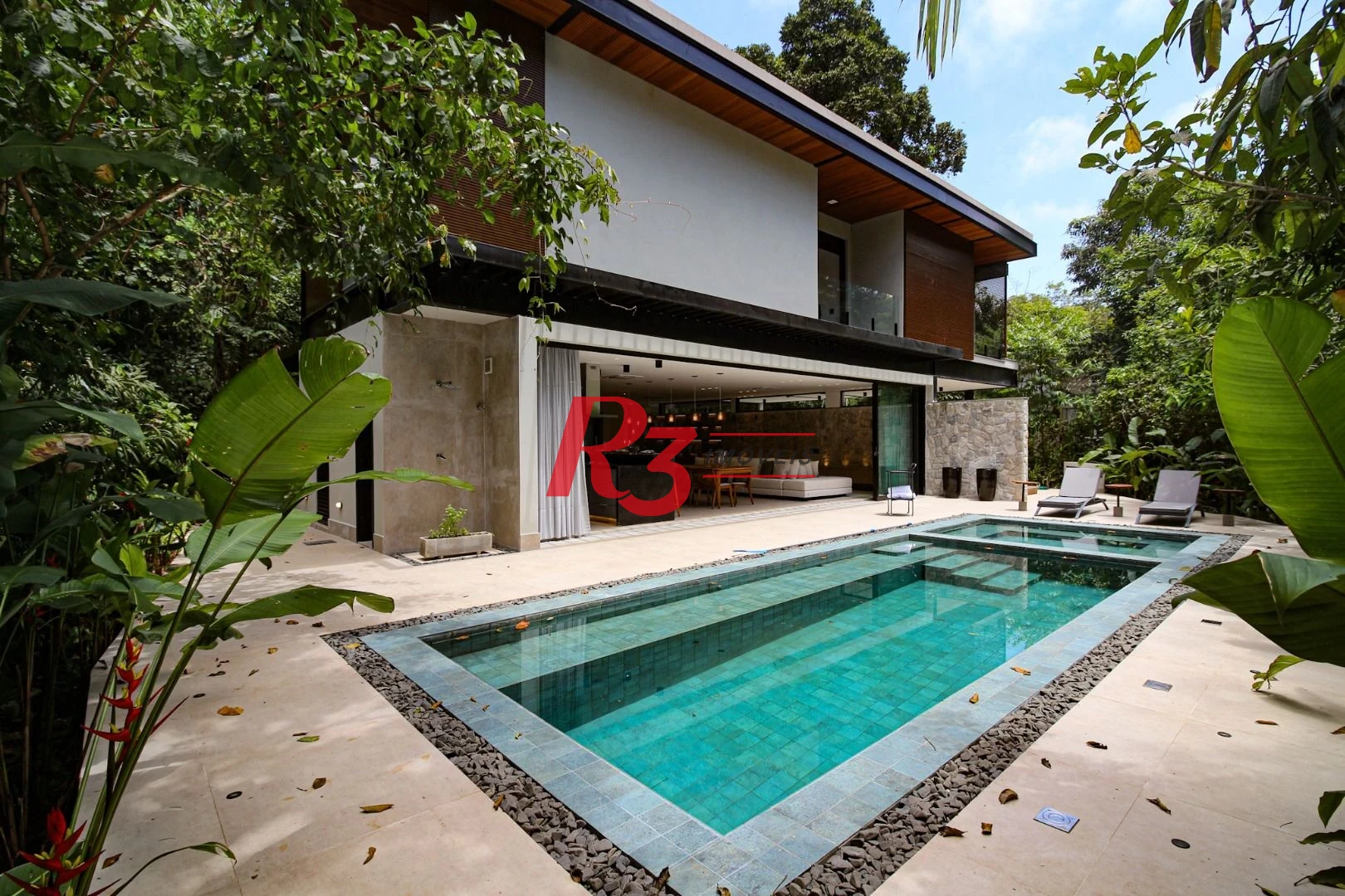 Casa com 5 dormitórios à venda, 500 m² por R$ 12.500.000,00 - Cidade Jardim Tom - Guarujá/SP