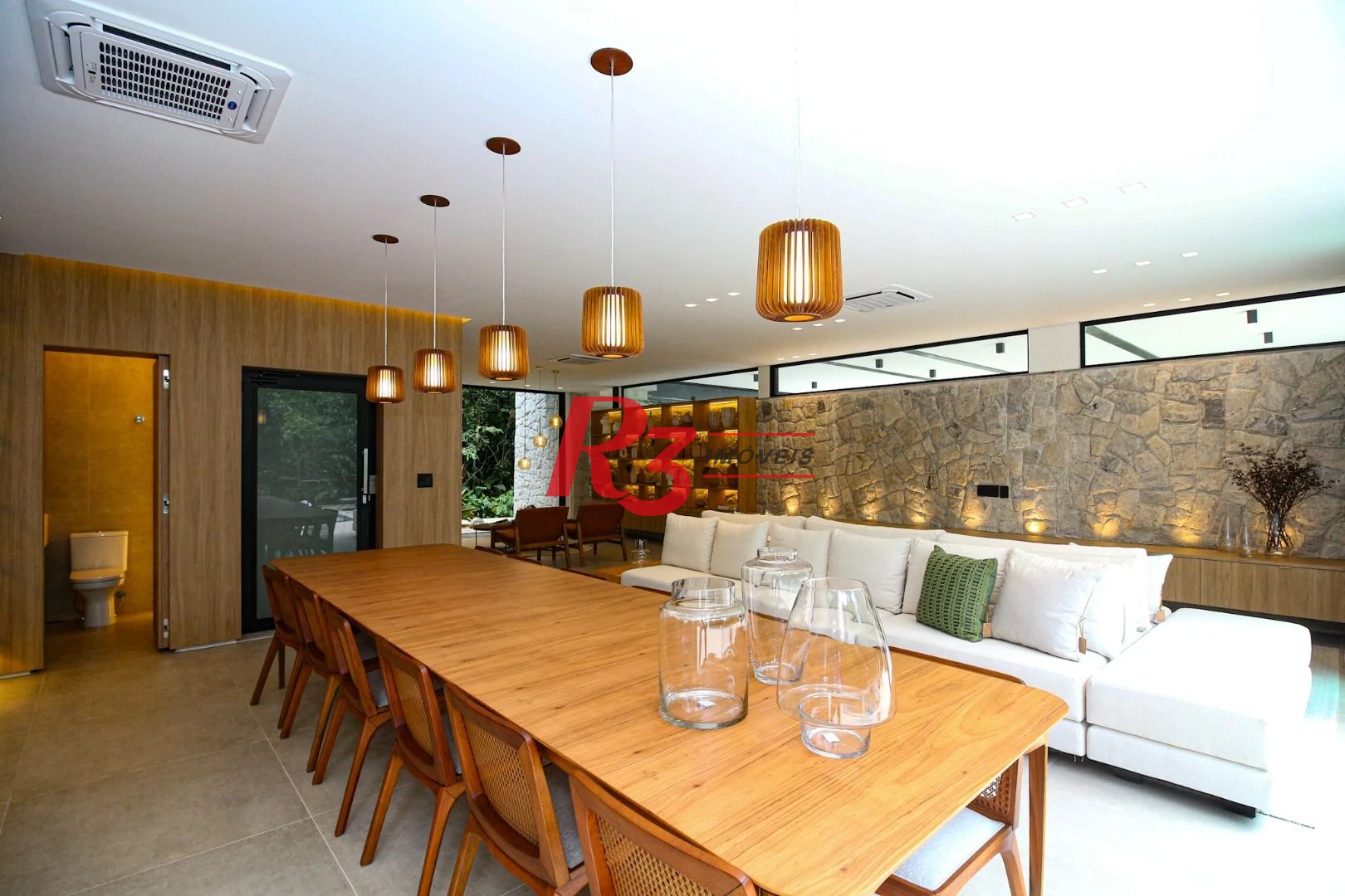 Casa com 5 dormitórios à venda, 500 m² por R$ 12.500.000,00 - Cidade Jardim Tom - Guarujá/SP