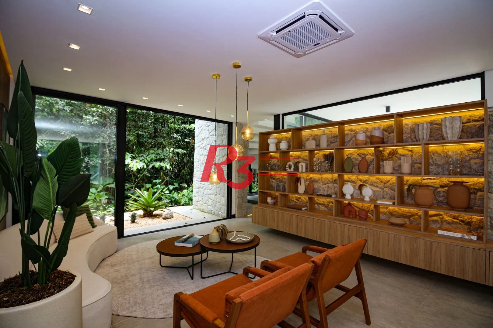 Casa com 5 dormitórios à venda, 500 m² por R$ 12.500.000,00 - Cidade Jardim Tom - Guarujá/SP