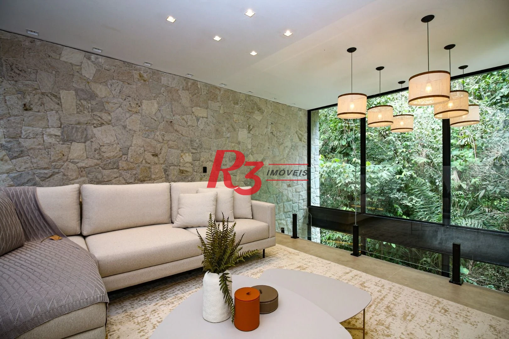 Casa com 5 dormitórios à venda, 500 m² por R$ 12.500.000,00 - Cidade Jardim Tom - Guarujá/SP