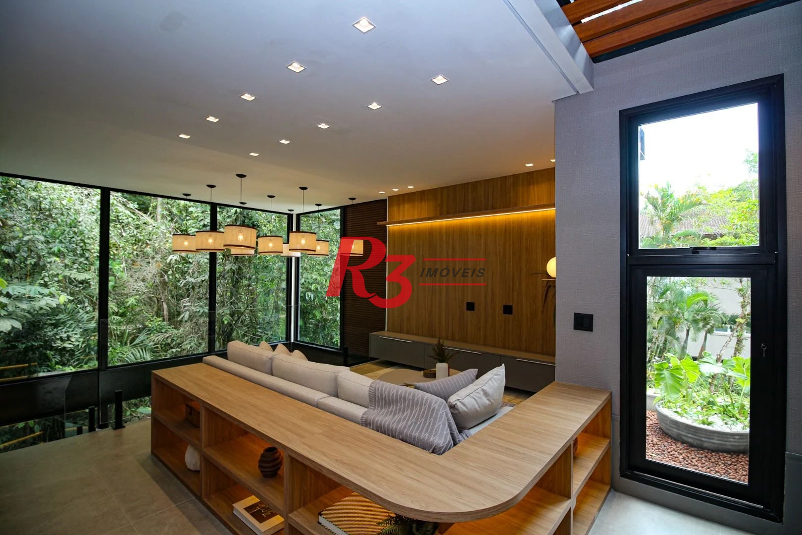 Casa com 5 dormitórios à venda, 500 m² por R$ 12.500.000,00 - Cidade Jardim Tom - Guarujá/SP