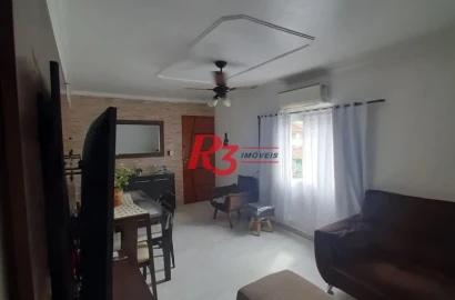 Apartamento à venda, 72 m² por R$ 382.000,00 - Aparecida - Santos/SP