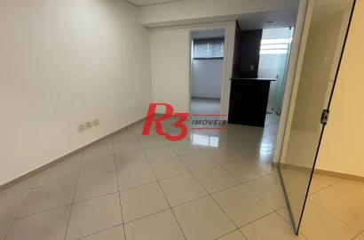 Conjunto para alugar, 118 m² por R$ 2.500,02/mês - Centro - Santos/SP