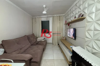 Sobrado à venda, 117 m² por R$ 600.000,00 - Macuco - Santos/SP