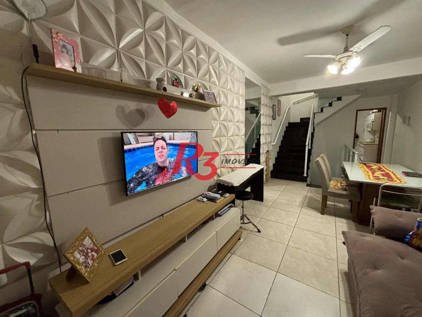 Sobrado à venda, 117 m² por R$ 600.000,00 - Macuco - Santos/SP