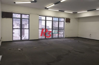 Andar Corporativo para alugar, 110 m² por R$ 6.000,00/mês - Centro - Santos/SP