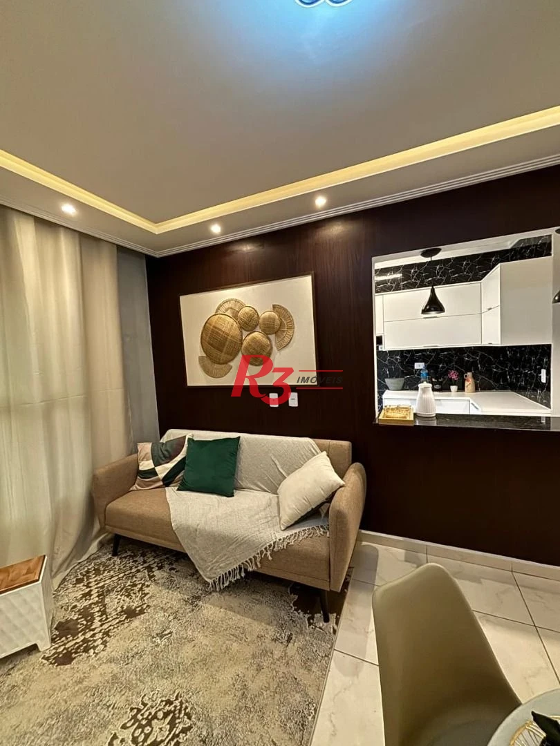 Apartamento com 2 dormitórios à venda, 60 m² por R$ 350.000,00 - Vila Voturuá - São Vicente/SP