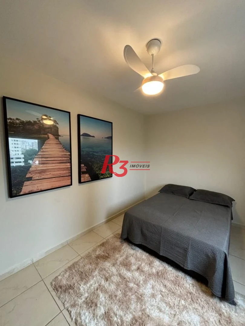 Apartamento com 2 dormitórios à venda, 60 m² por R$ 350.000,00 - Vila Voturuá - São Vicente/SP