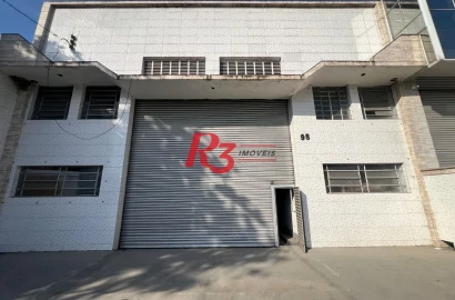 Galpão à venda, 550 m² por R$ 4.500.000,00 - Macuco - Santos/SP
