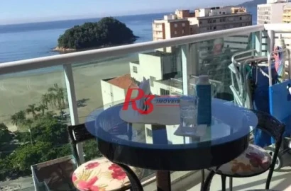 Apartamento com 1 dormitório à venda, 48 m² por R$ 550.000,00 - José Menino - Santos/SP