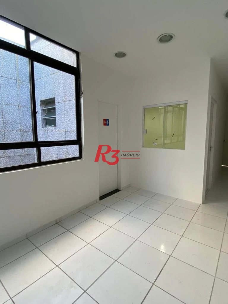 Sala para alugar, 22 m² por R$ 3.900,02/mês - José Menino - Santos/SP
