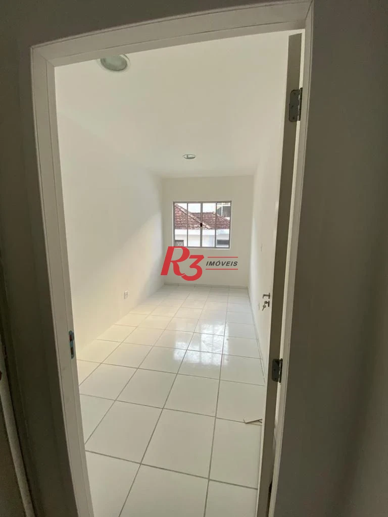 Sala para alugar, 22 m² por R$ 3.900,02/mês - José Menino - Santos/SP
