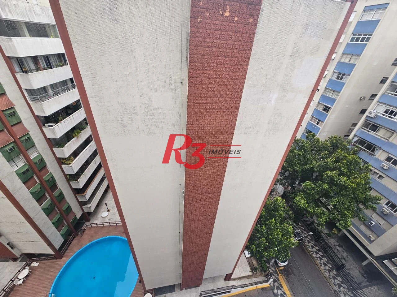 Apartamento á venda 3 quartos 190M² Mobiliado 1Vg na Praia do Gonzaga.