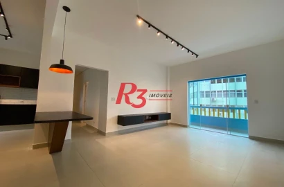 Apartamento com 3 Quartos à venda, 134 m² por R$ 790.000 - Gonzaga - Santos/SP