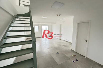 Sala para alugar, 72 m² por R$ 5.000,00/mês - Vila Matias - Santos/SP
