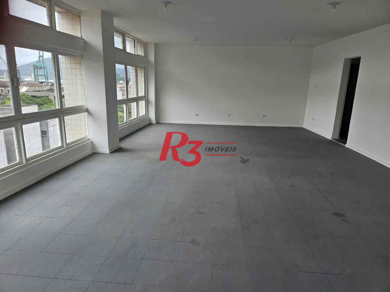 Sala para alugar, 100 m² por R$ 3.500/mês - Centro - Santos/SP