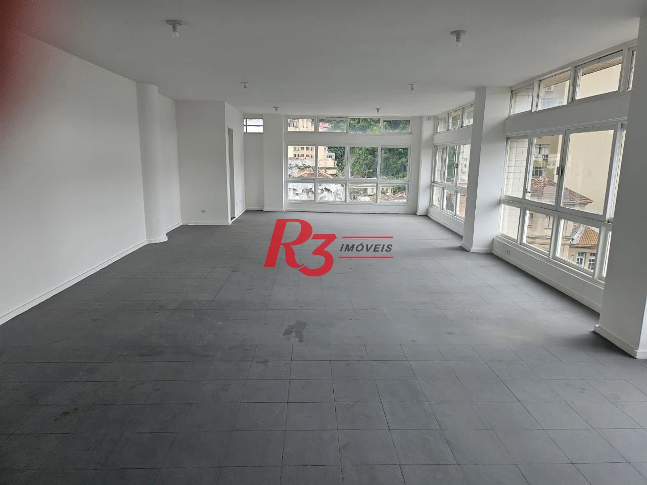 Sala para alugar, 100 m² por R$ 3.500/mês - Centro - Santos/SP