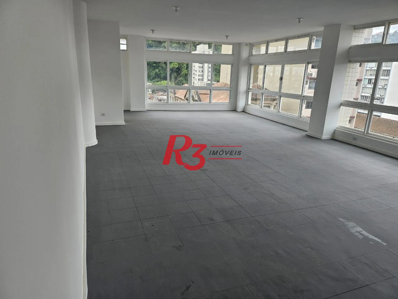 Sala para alugar, 100 m² por R$ 3.500/mês - Centro - Santos/SP