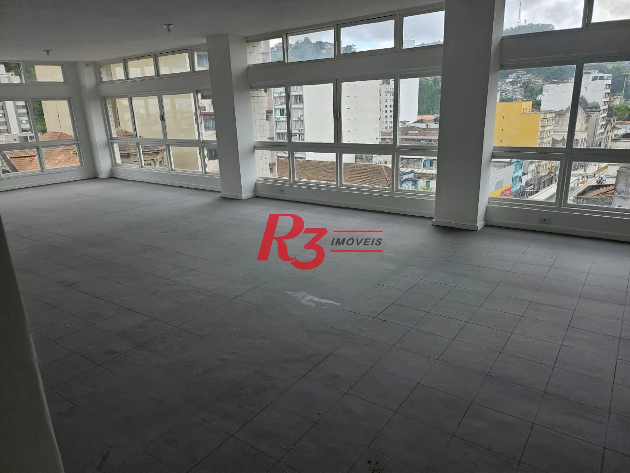 Sala para alugar, 100 m² por R$ 3.500/mês - Centro - Santos/SP