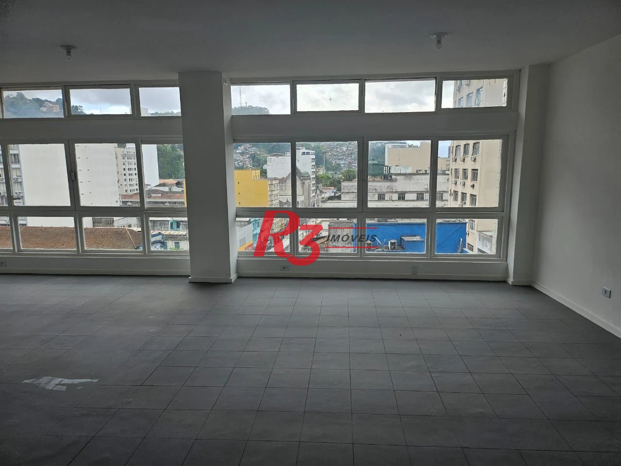 Sala para alugar, 100 m² por R$ 3.500/mês - Centro - Santos/SP