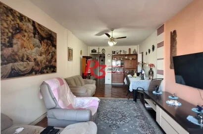 Apartamento à venda, 125 m² por R$ 639.000,00 - Ponta da Praia - Santos/SP