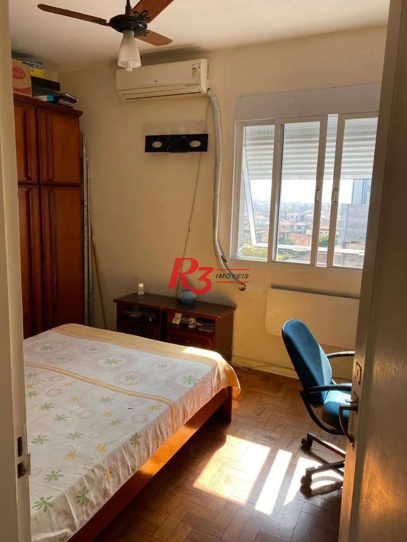 Apartamento á venda 1 dormitório Prédio Frente Mar 64m²  Praia do Gonzaguinha.